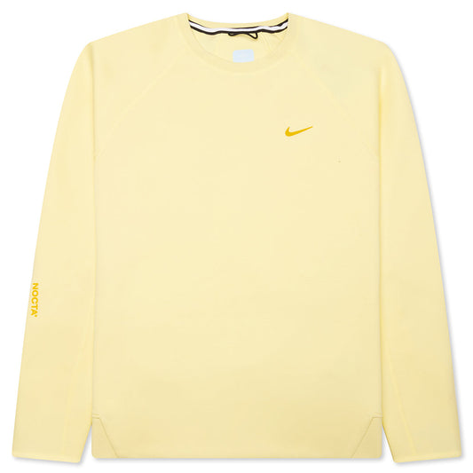 NOCTA Tech Fleece Crew - Citron Tint/Vivid Sulfur