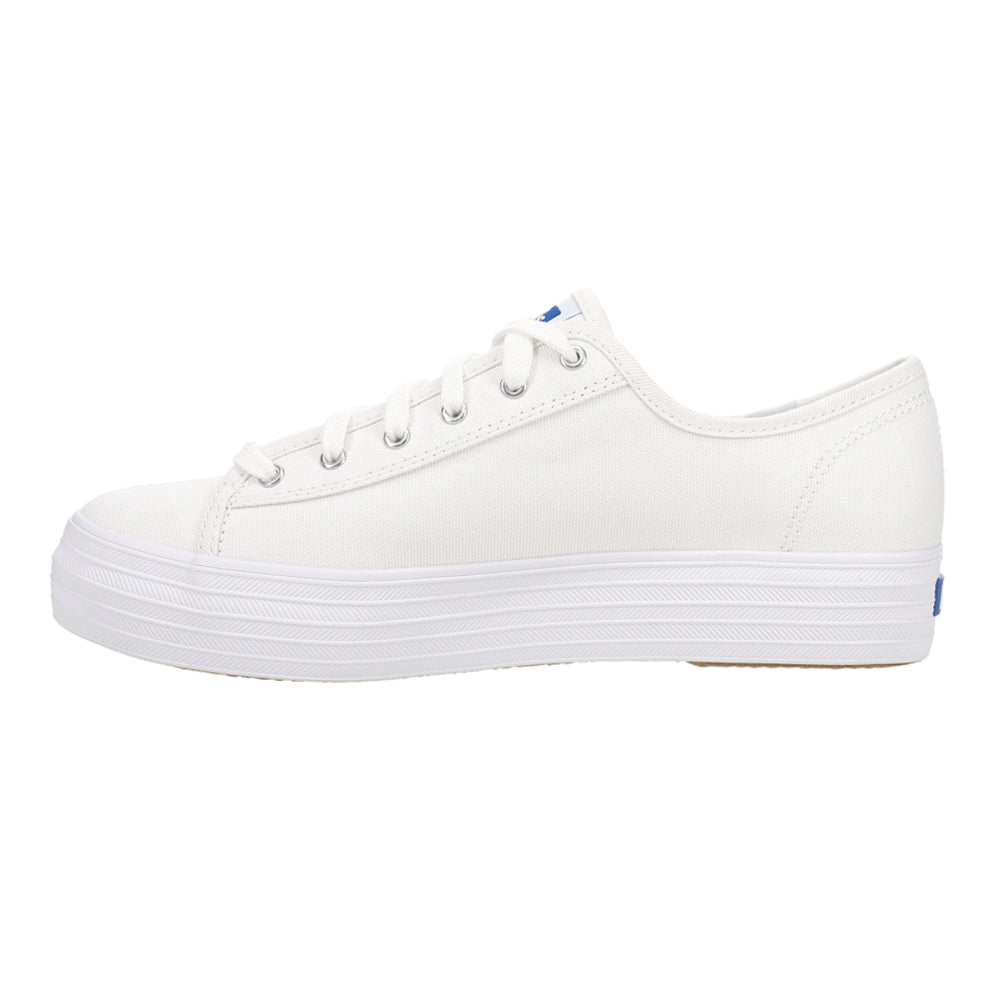 Triple Kick Canvas Lace Up Sneakers
