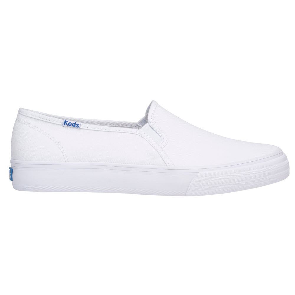Double Decker Canvas Slip On Sneakers
