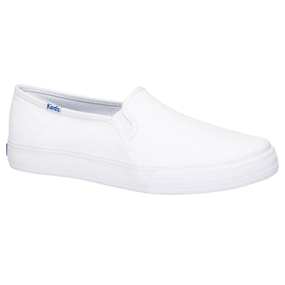 Double Decker Canvas Slip On Sneakers