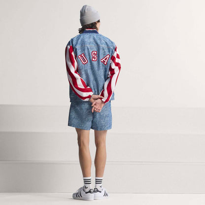 USA 94 Denim Bringback Track Top -Mens