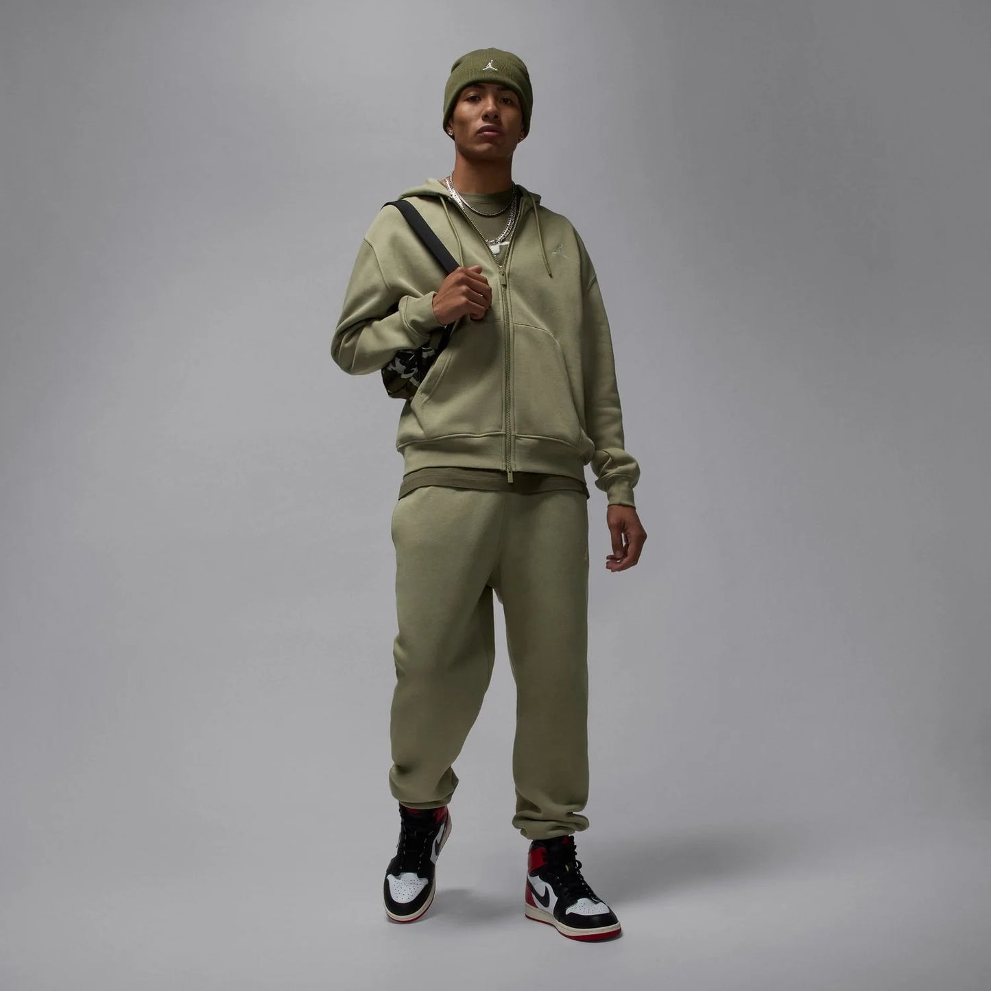 Brooklyn Fleece Full Zip Hoody - Mens