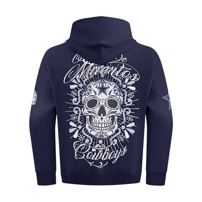 Dallas Cowboys Eternal Skull Hoodie - Mens