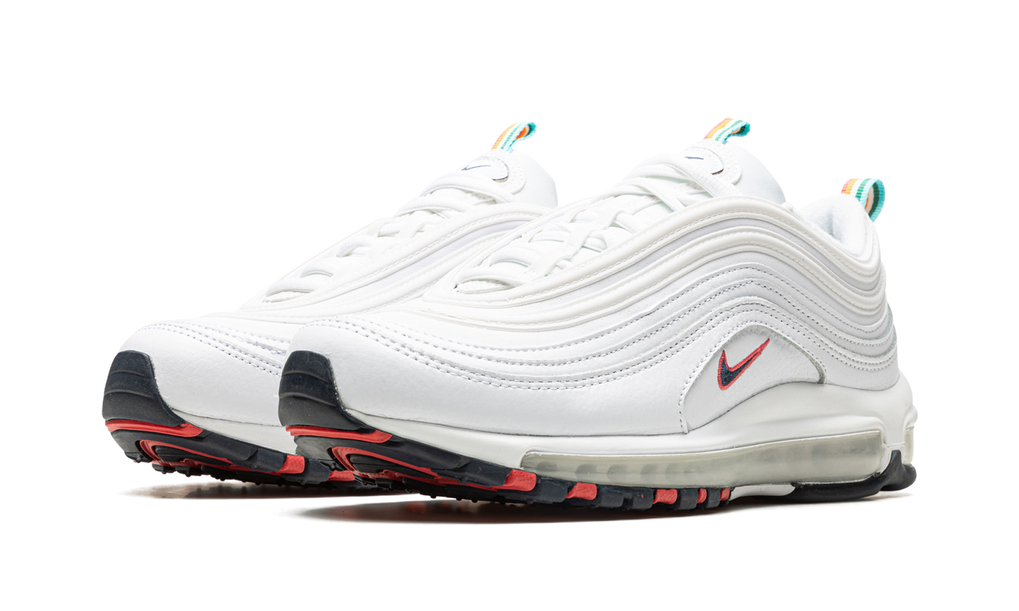 AIR MAX 97 MNS WMNS"White/ Multicolor" DH1592 100