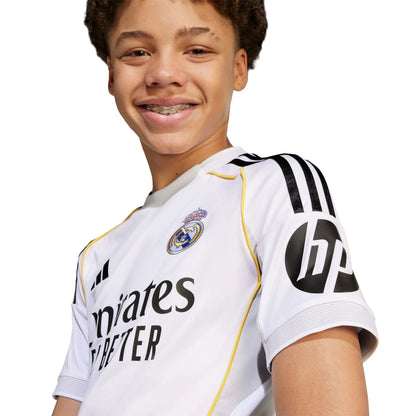 Real Madrid 25/26 Replica Home Jersey - Youth