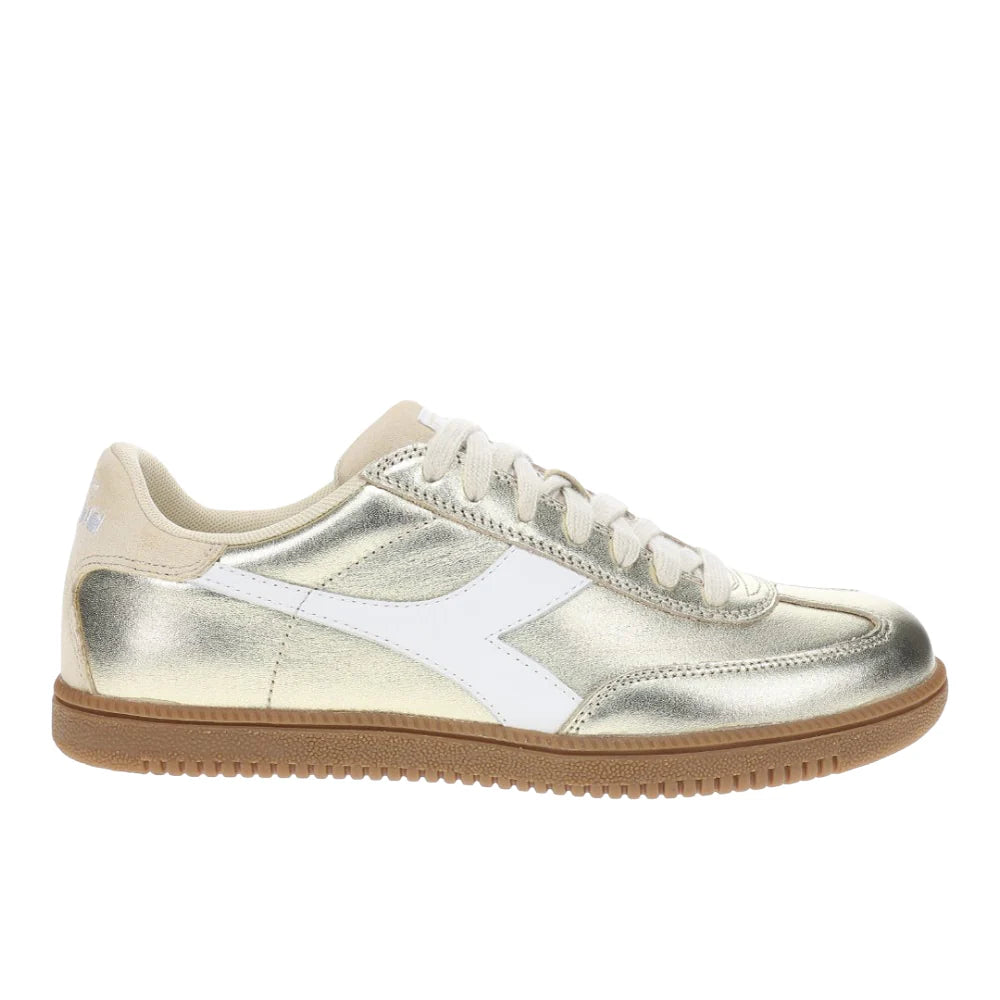 Trainer Metallic Lace Up Sneakers
