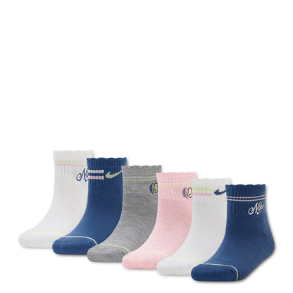 6 Pack XXS Courtside Champs Ankle Sock