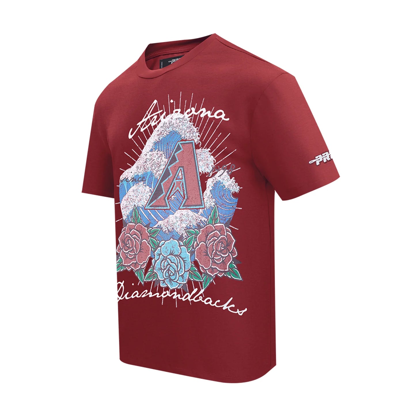 Arizona Diamondbacks Wave & Roses Tee -Mens