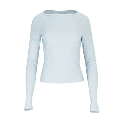 Power Ribbed LS - Womens