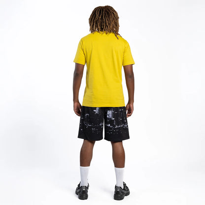 Printed Mesh Short Skyline - Mens