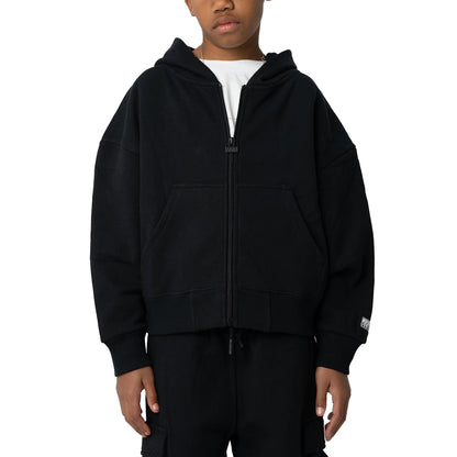 Fleece Zip Front Hoody - Youth