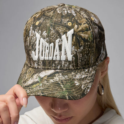 Jordan Rise Cap Structured Curved Brim Realtree Snapback