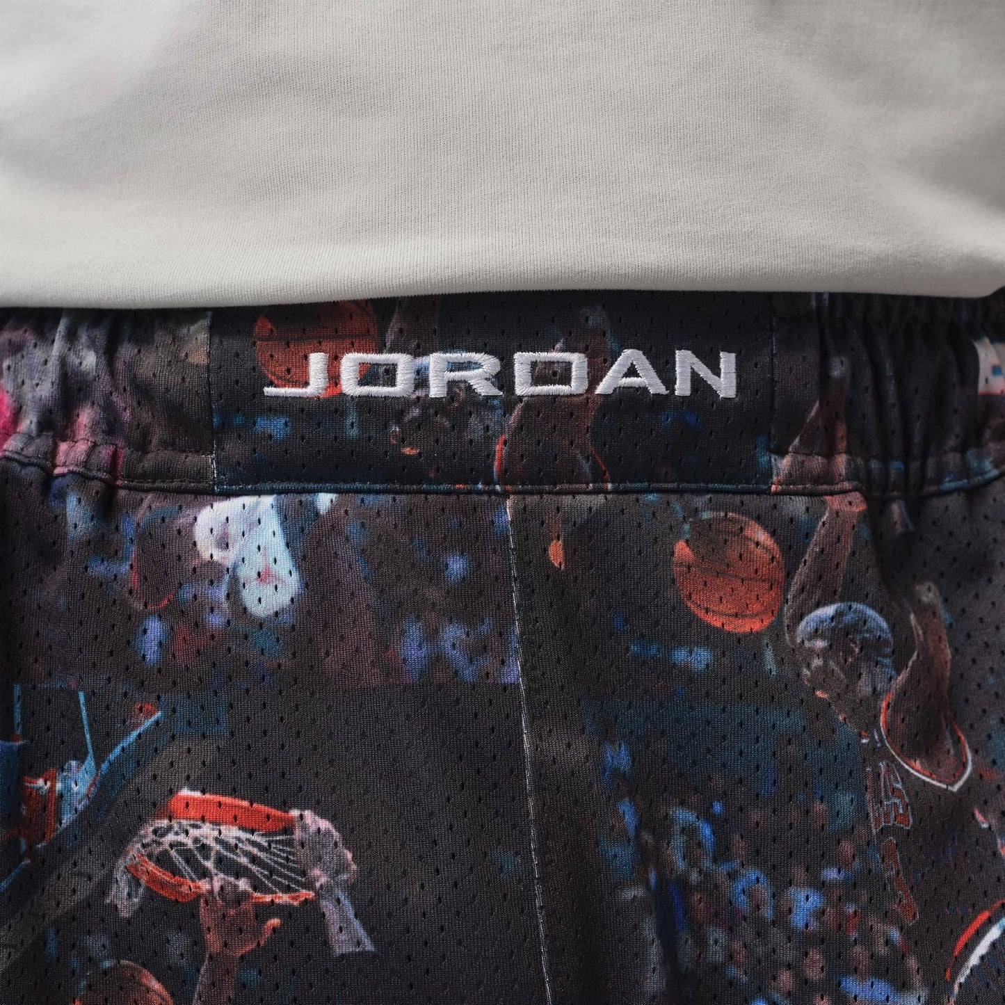 MJ AOP Mesh Shorts
