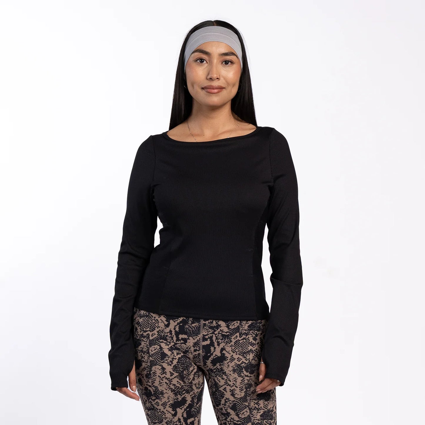 Power Ribbed LS - Womens