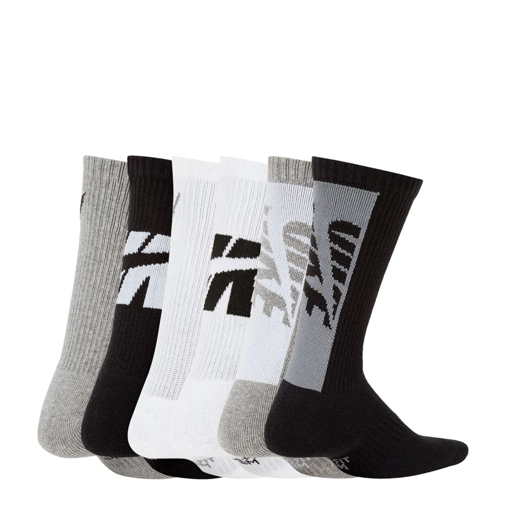6 Pack Youth Everyday Cushioned Crew