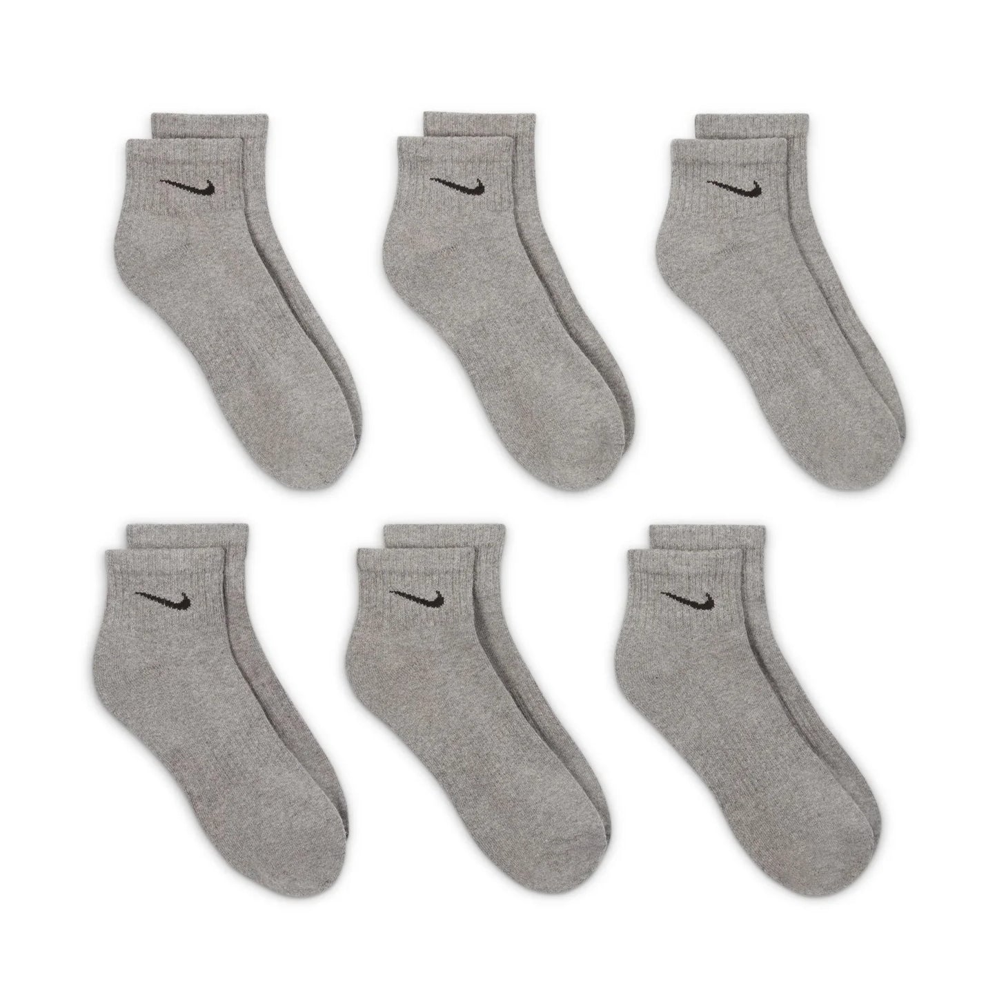 6 Pack Unisex Everyday Cushion Quarter