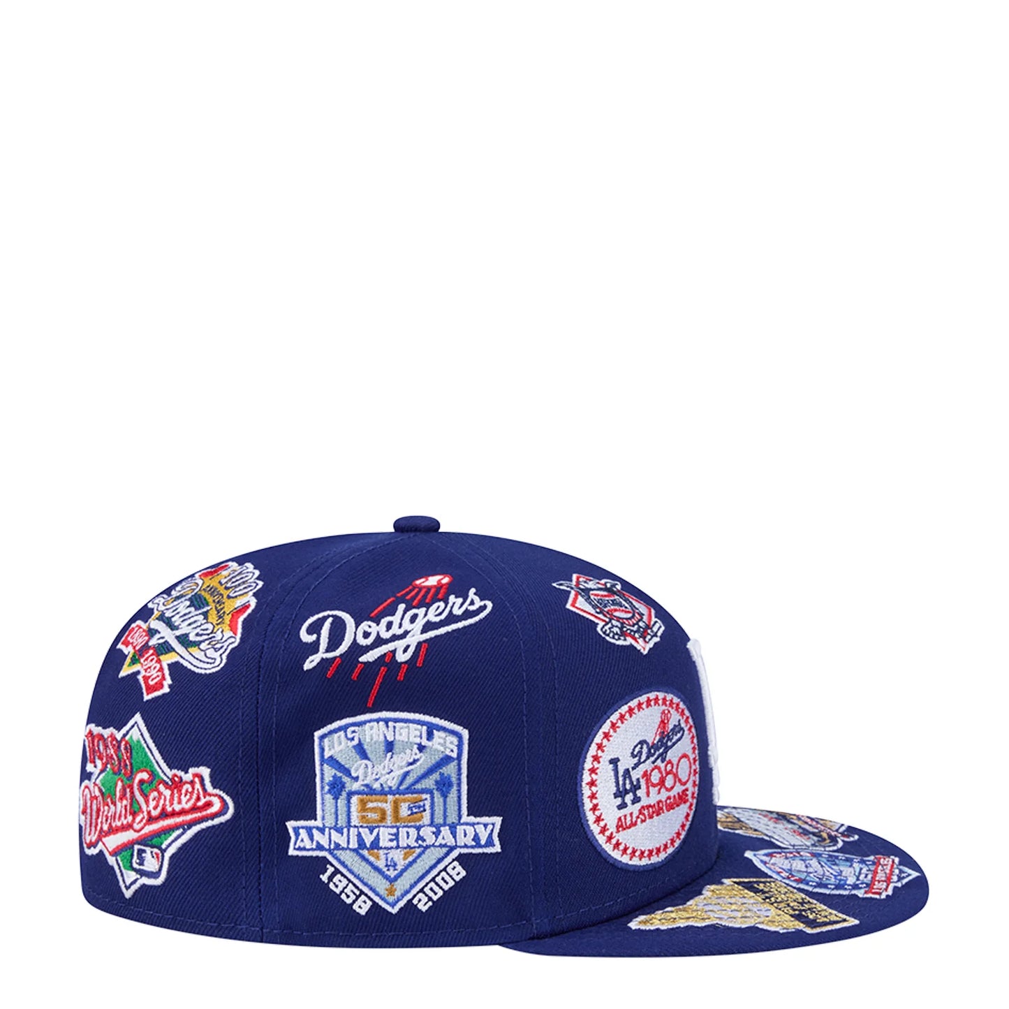 Dodgers Allover Multi-Logo 5950