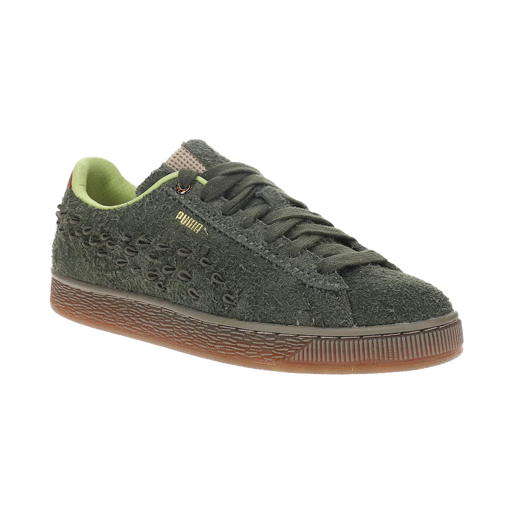 X BODEGA Suede Lace Up Sneakers