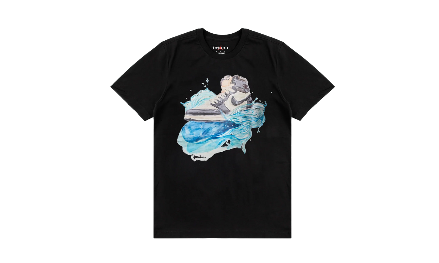 Flight Essentials AJ1 Short-Sleeve T-Shirt "Black / White" IB3355 010