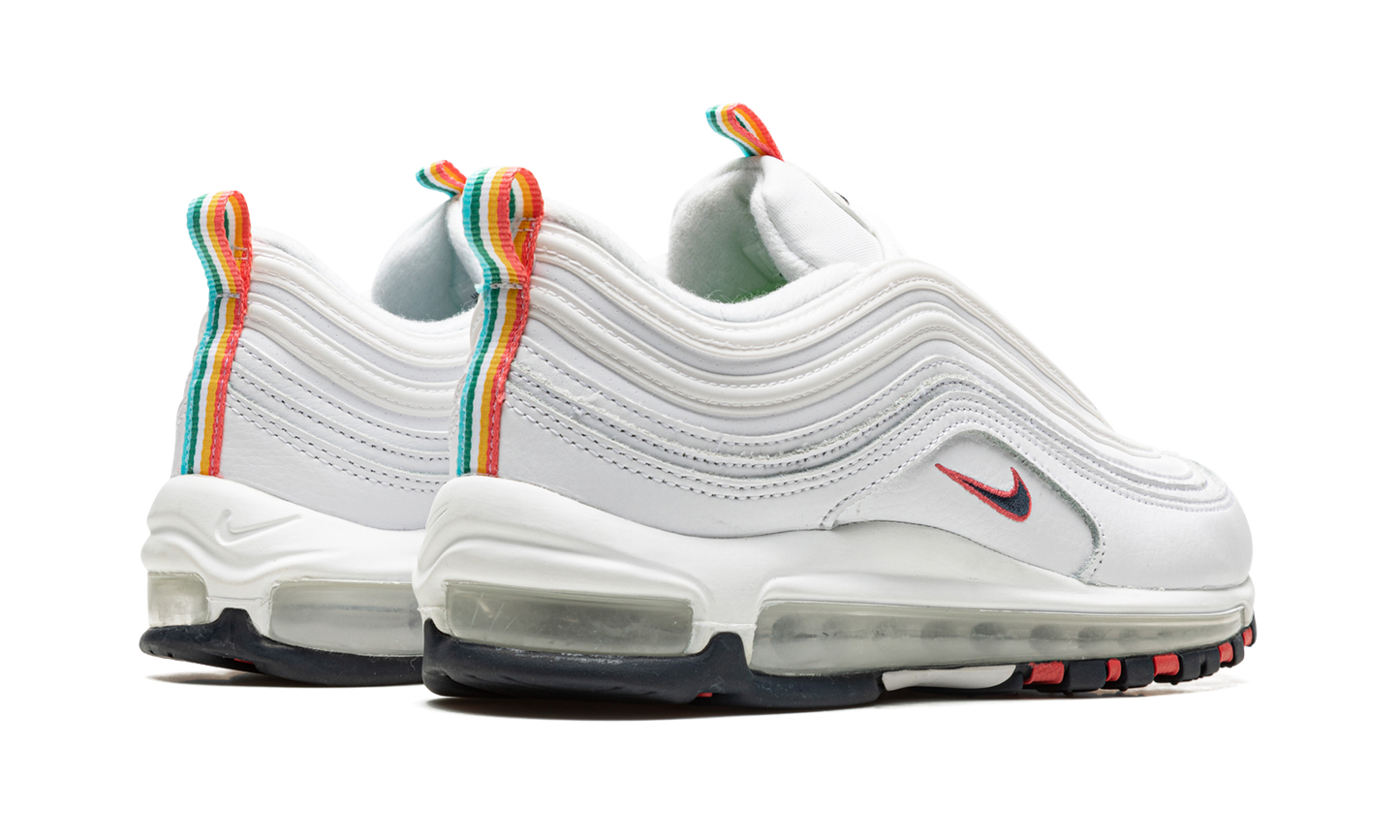 AIR MAX 97 MNS WMNS"White/ Multicolor" DH1592 100