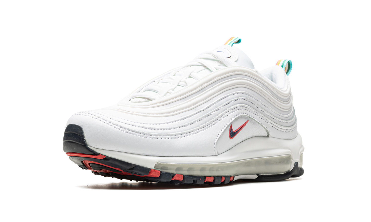 AIR MAX 97 MNS WMNS"White/ Multicolor" DH1592 100